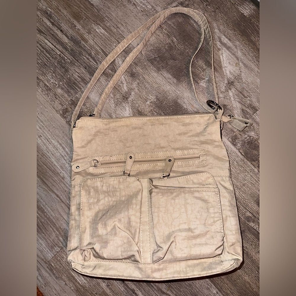 Multisac Tan Convertible Crossbody